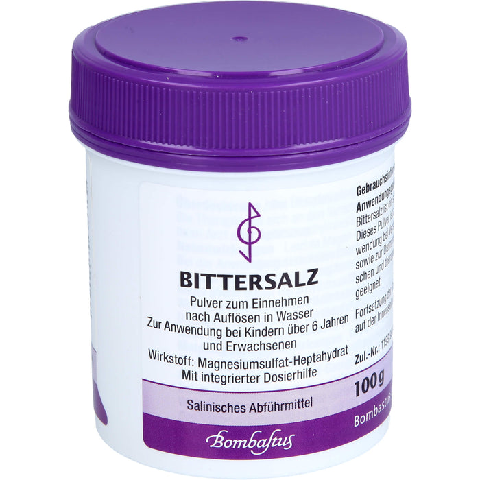 Bombastus Bittersalz, 100 g Pulver