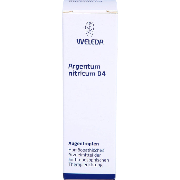 WELEDA Argentum nitricum D4 Augentropfen, 10 ml Lösung