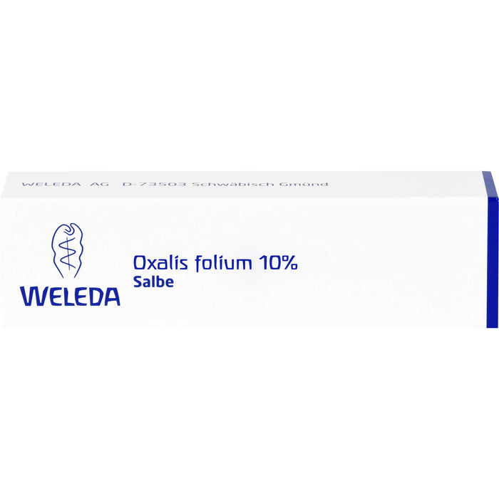 Oxalis Folium 10% Unguentum WELEDA Salbe, 25 g Salbe