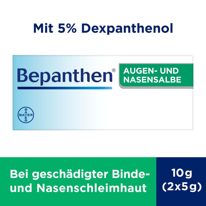 Bepanthen Augen- und Nasensalbe, 10 g Onguent