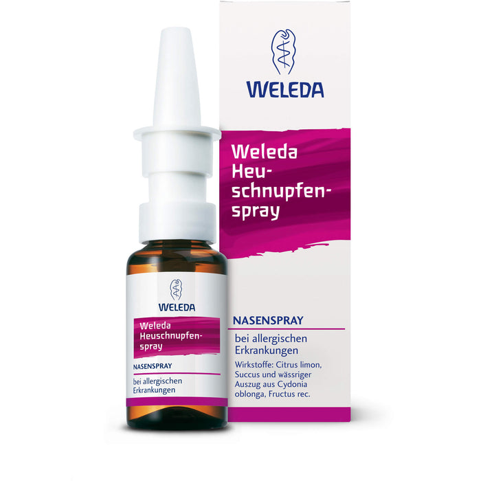 WELEDA Heuschnupfenspray Nasenspray, 20 ml Solution