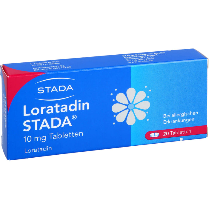 Loratadin STADA Tabletten, 20 St. Tabletten
