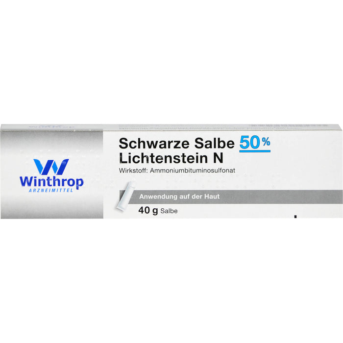 Schwarze Salbe 50% Lichtenstein N, 40 g Onguent
