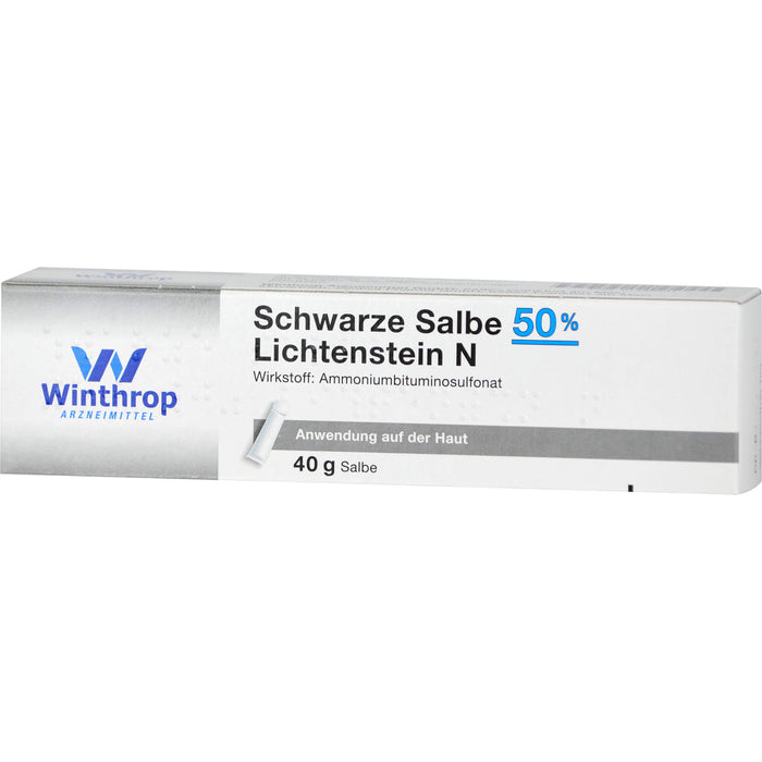 Schwarze Salbe 50% Lichtenstein N, 40 g Onguent