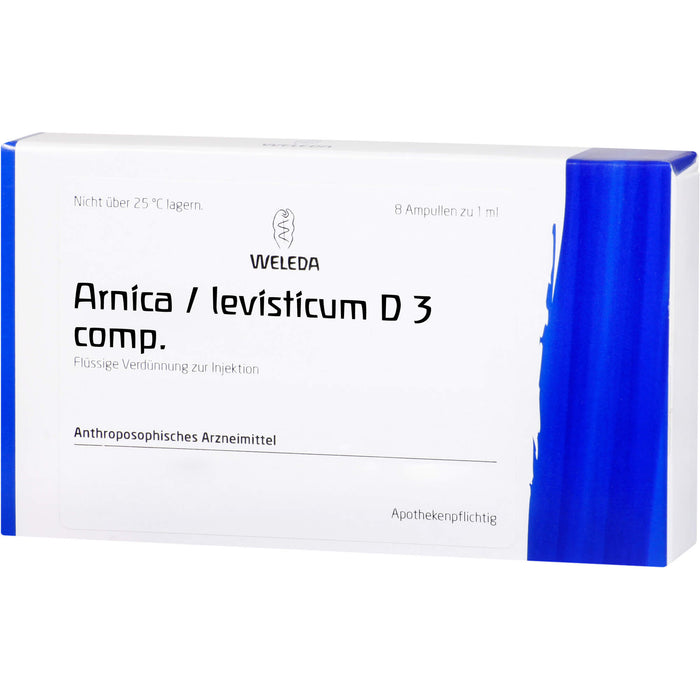 Arnica/Levisticum D3 comp. Weleda Amp., 8 St AMP