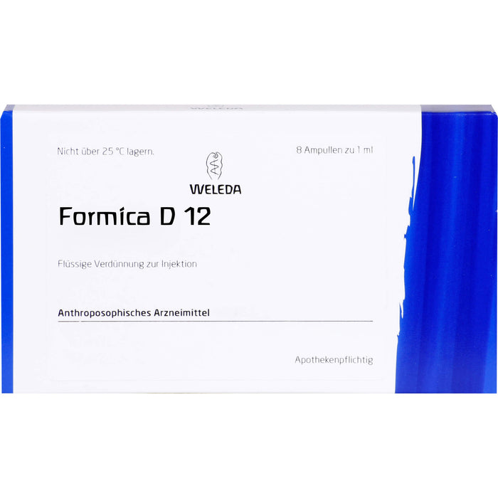 Formica D12 Weleda Amp., 8X1 ml AMP