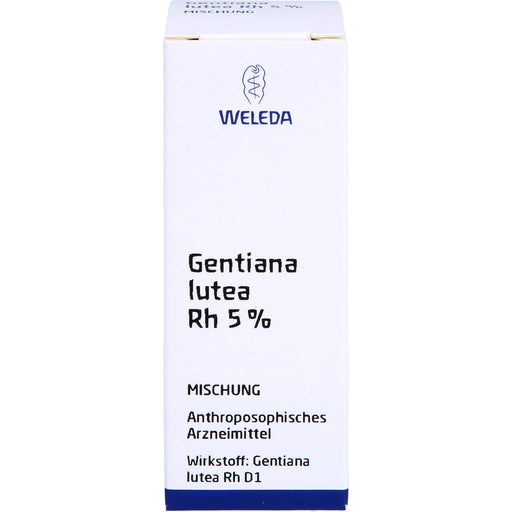 WELEDA Gentiana lutea RH Presssaft 5%, 20 ml Lösung