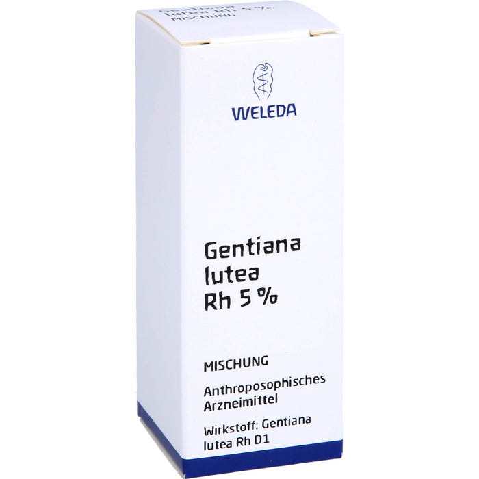 WELEDA Gentiana lutea RH Presssaft 5%, 20 ml Lösung