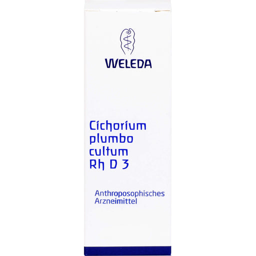 WELEDA Cichorium Plumbo cultum Rh D3 flüssige Verdünnung, 20 ml Lösung