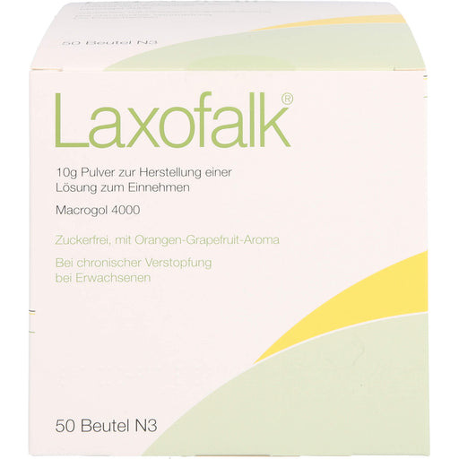 Laxofalk Pulver bei chronischer Verstopfung, 50 St. Beutel