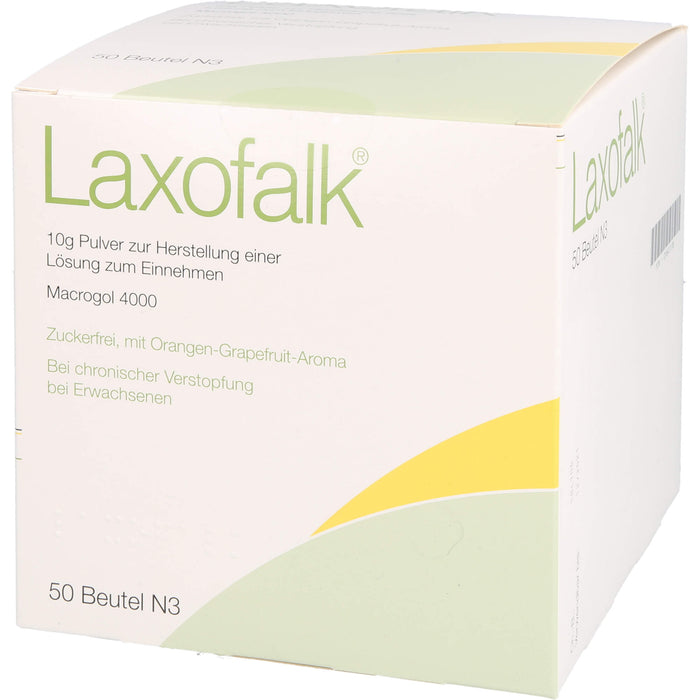 Laxofalk Pulver bei chronischer Verstopfung, 50 pc Sachets