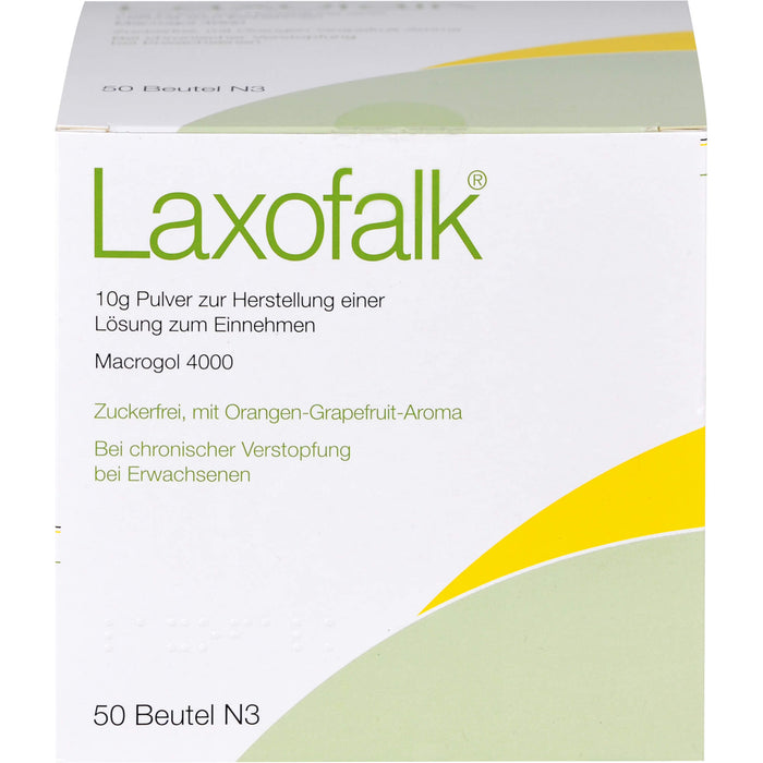 Laxofalk Pulver bei chronischer Verstopfung, 50 pc Sachets