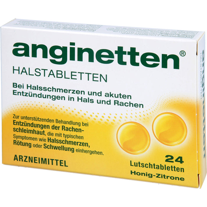 anginetten Halstabletten, 24 pcs. Tablets
