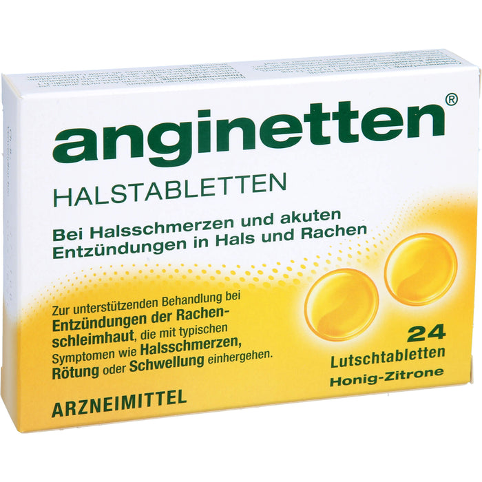 anginetten Halstabletten, 24 pcs. Tablets