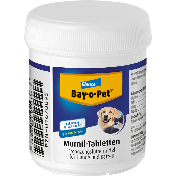 Bay-o-pet Murnil Tabletten vet, 80 pc Tablettes
