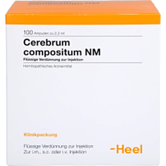 Heel Cerebrum Compositum NM flüssige Verdünnung, 100 St. Ampullen
