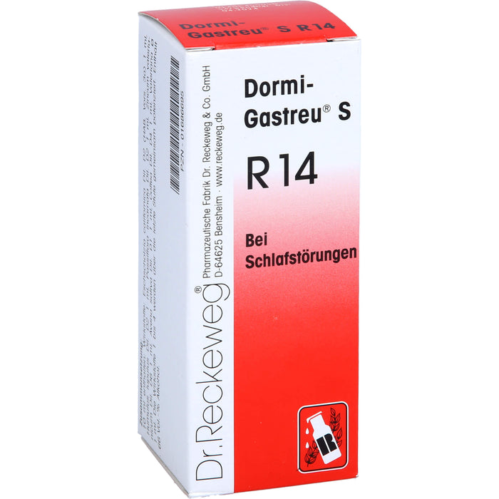 Dr. Reckeweg Dormi-Gastreu S R14 Tropfen bei Schlafstörungen, 50 ml Lösung