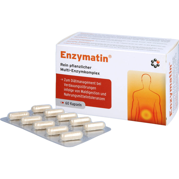 Enzymatin Multi-Enzymkomplex Kapseln, 60 pc Capsules