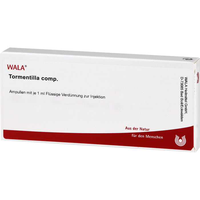 WALA Tormentilla comp. flüssige Verdünnung, 10 pc Ampoules