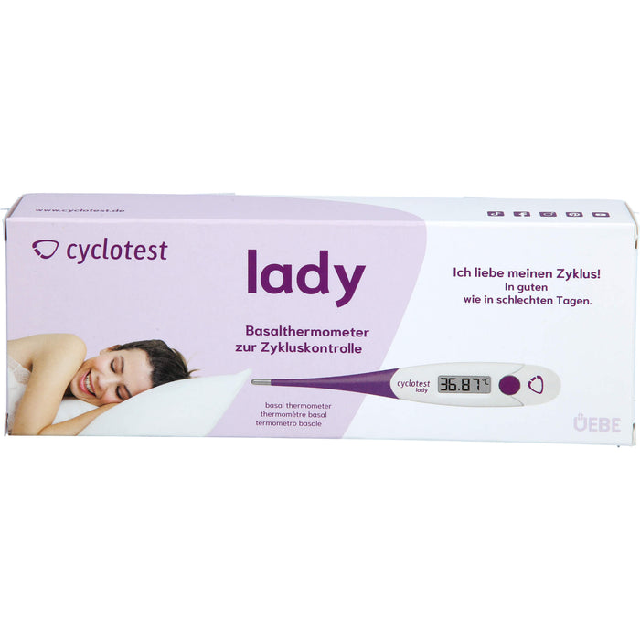 cyclotest lady Digitales Basalthermometer zur Zykluskontrolle, 1 St. Test