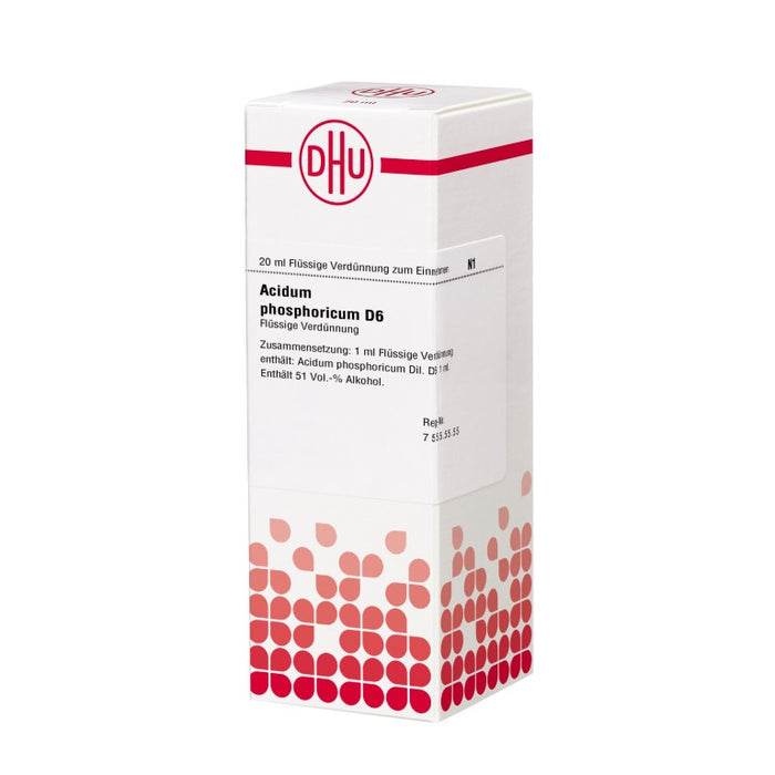 DHU Acidum phosphoricum D6 Dilution, 20 ml Solution