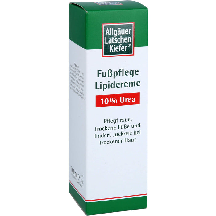 Allgäuer LK 10% Urea Fuß Lipidcreme, 100 ml CRE