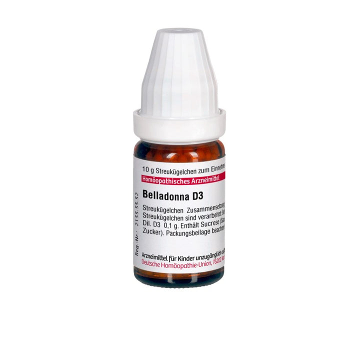 Belladonna D3 DHU Globuli, 10 g Globuli