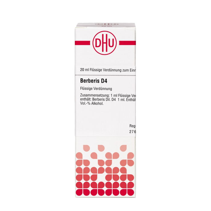 Berberis D4 DHU Dilution, 20 ml Lösung