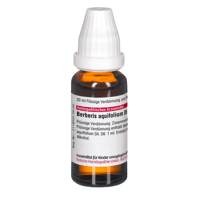 Berberis aquifolium D6 DHU Dilution, 20 ml Solution
