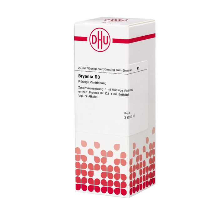 DHU Bryonia D3 Dilution, 20 ml Solution