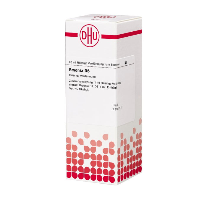 DHU Bryonia D6 Dilution, 20 ml Solution