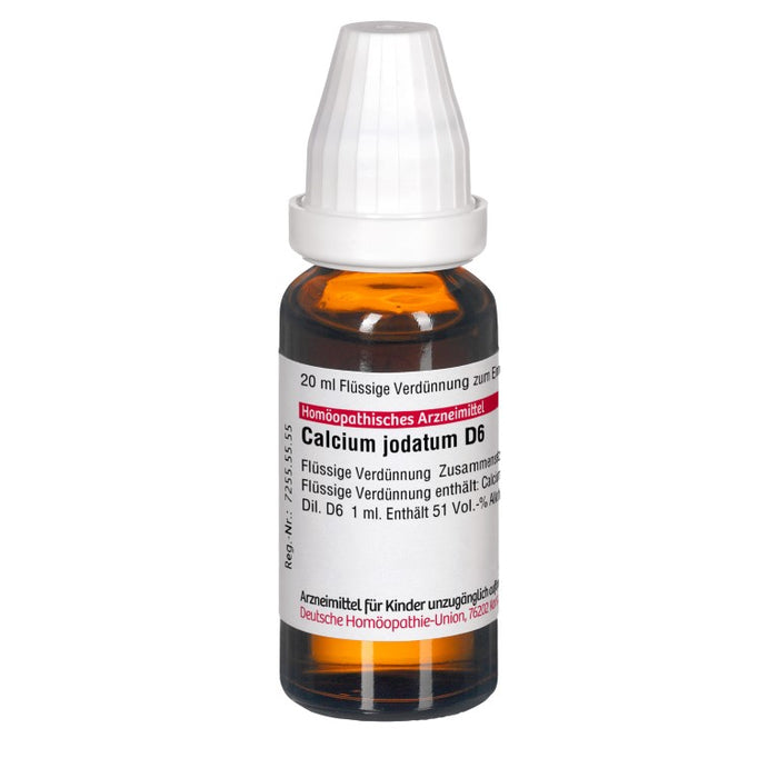 DHU Calcium jodatum D6 Dilution, 20 ml Solution