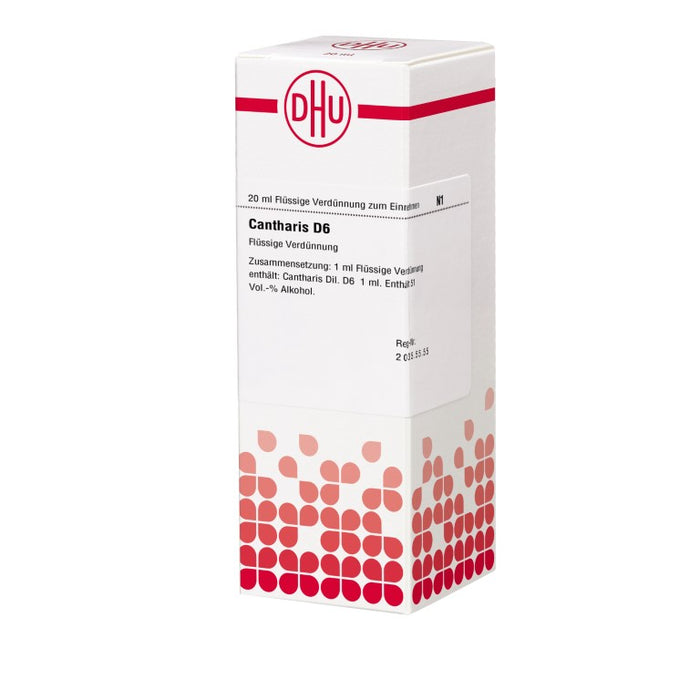 DHU Cantharis D6 Dilution, 20 ml Solution