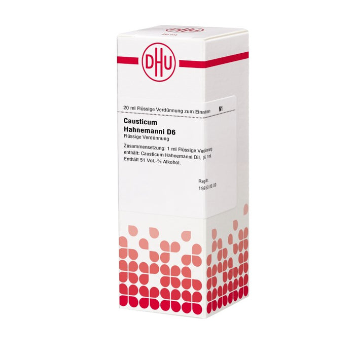 DHU Causticum Hahnemanni D6 Dilution, 20 ml Solution