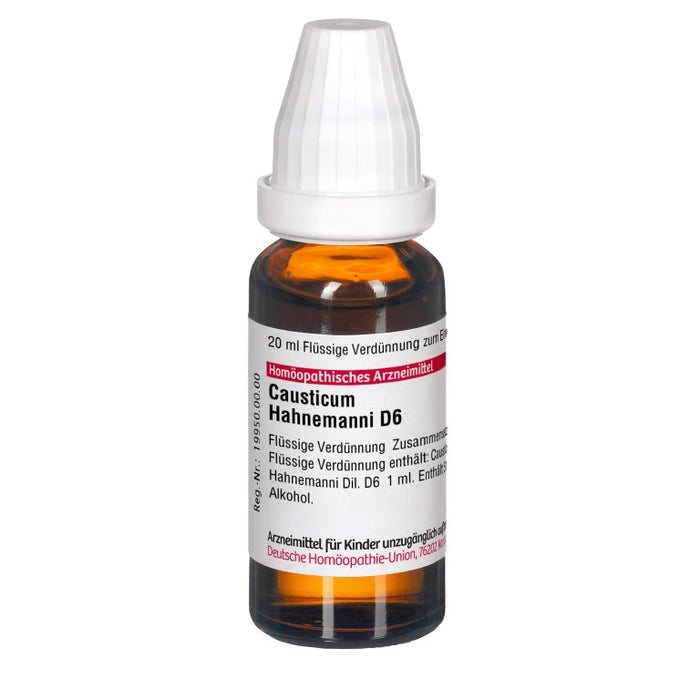 DHU Causticum Hahnemanni D6 Dilution, 20 ml Solution