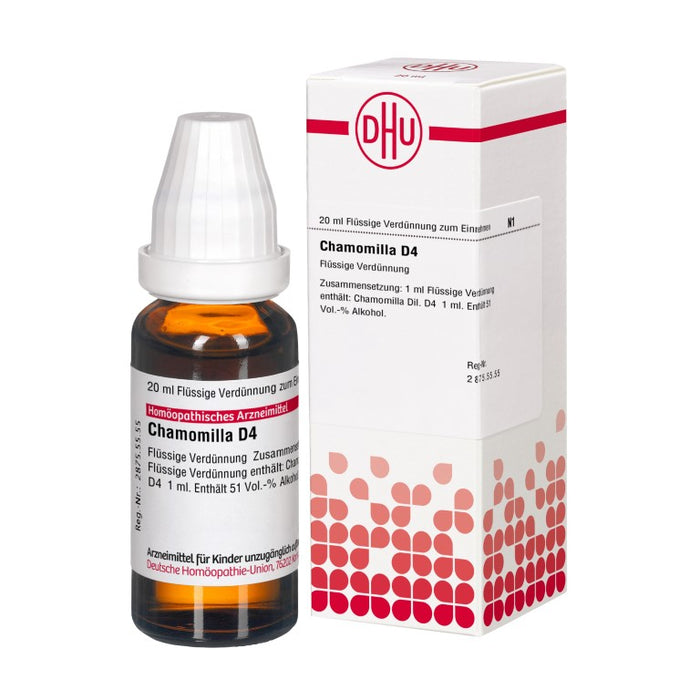 DHU Chamomilla D4 Dilution, 20 ml Solution