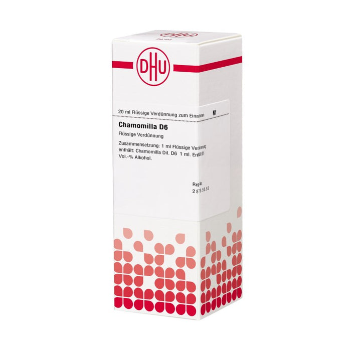 DHU Chamomilla D6 Dilution, 20 ml Solution