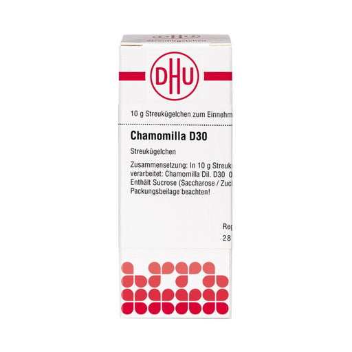 DHU Chamomilla D30 Streukügelchen, 10 g Globuli