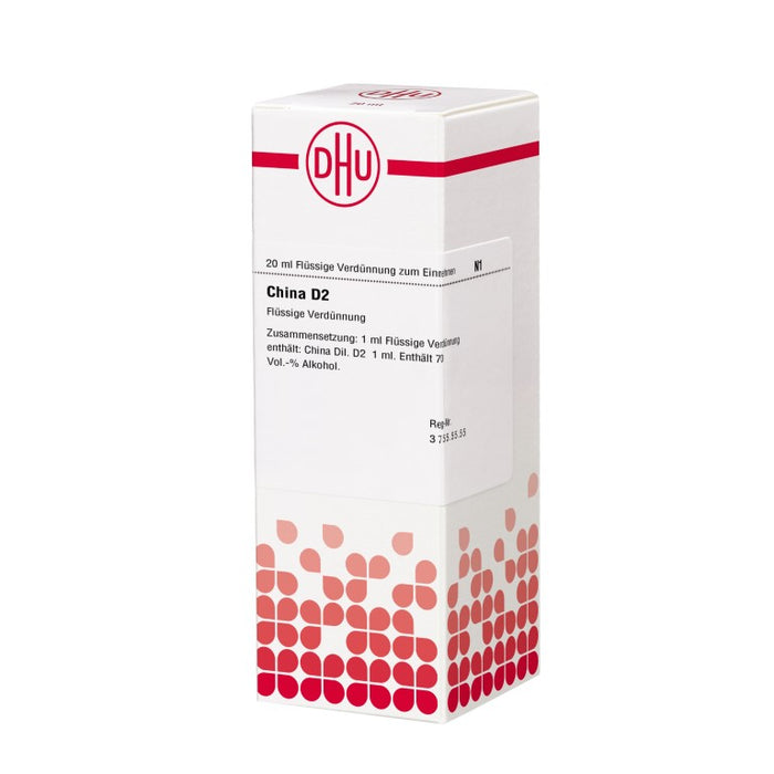 DHU China D2 Dilution, 20 ml Solution