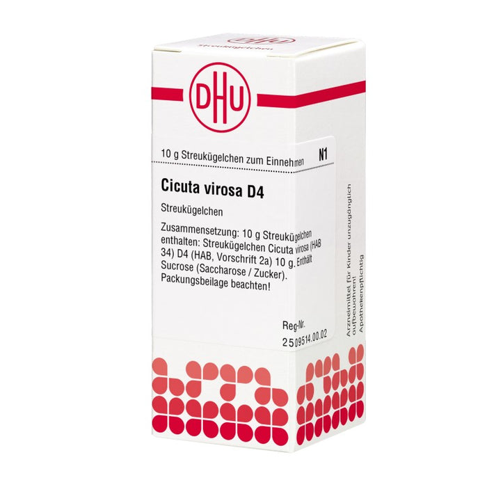 Cicuta virosa D4 DHU Globuli, 10 g Globules