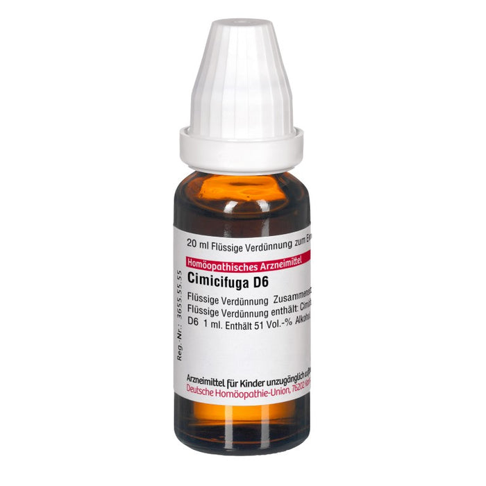 DHU Cimicifuga D6 Dilution, 20 ml Solution