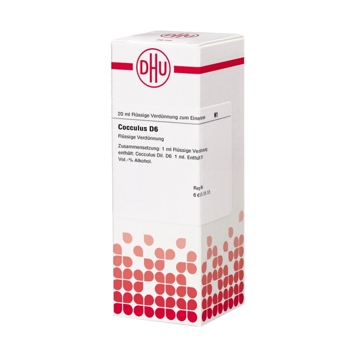 Cocculus D6 DHU Dilution, 20 ml Solution