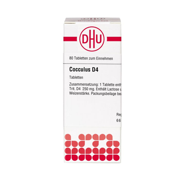 Cocculus D4 DHU Tabletten, 80 St. Tabletten