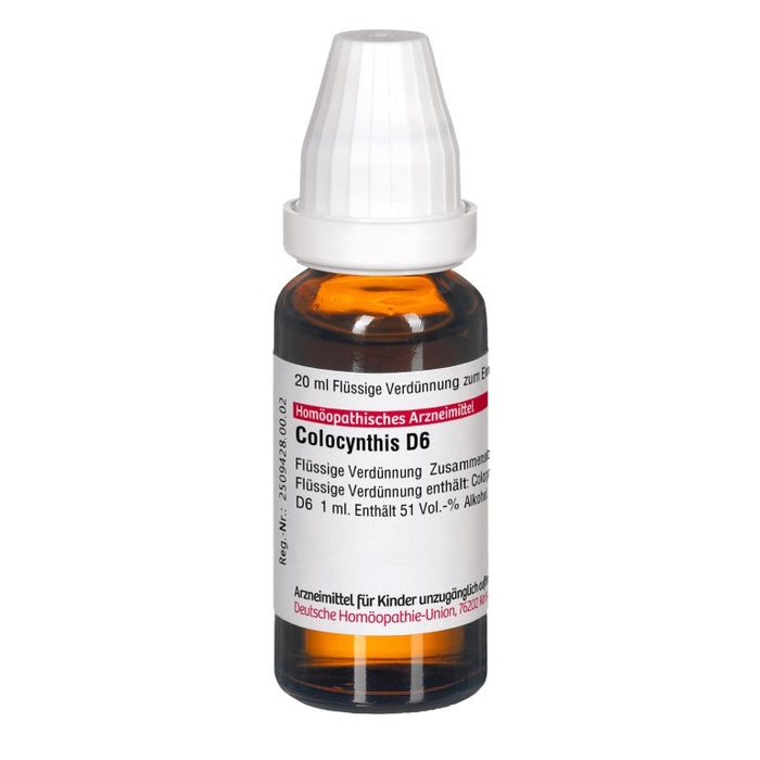 Colocynthis D6 DHU Dilution, 20 ml Solution