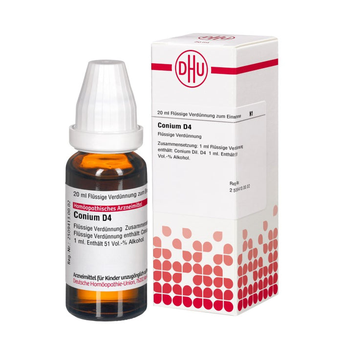DHU Conium D4 Dilution, 20 ml Solution
