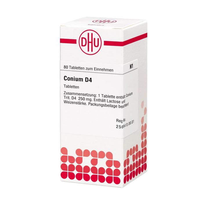 Conium D4 DHU Tabletten, 80 pc Tablettes