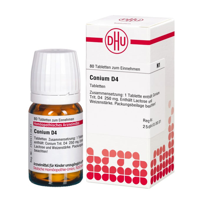 Conium D4 DHU Tabletten, 80 pc Tablettes