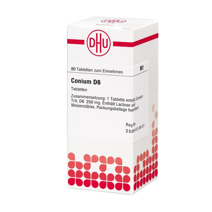 Conium D6 DHU Tabletten, 80 pc Tablettes