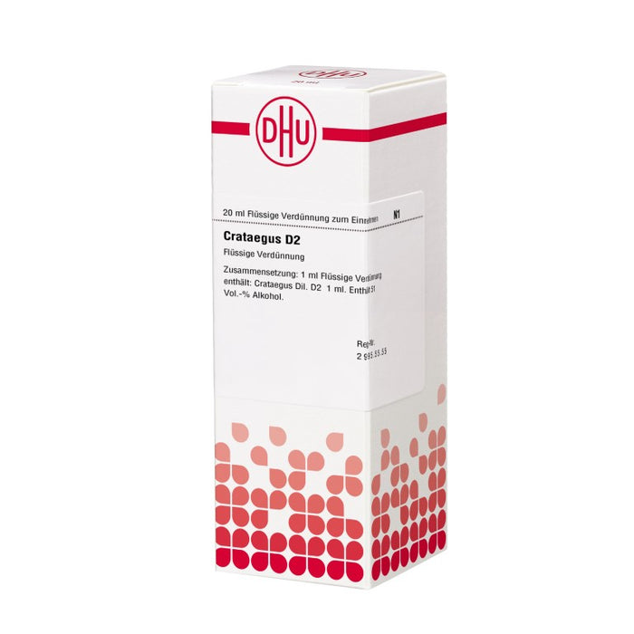 DHU Crataegus D2 Dilution, 20 ml Solution