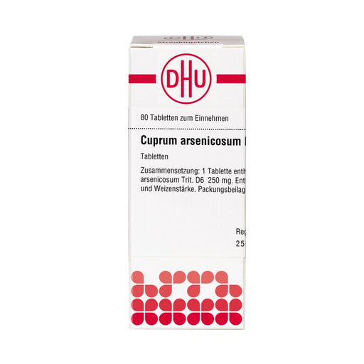 Cuprum arsenicosum D6 DHU Tabletten, 80 St. Tabletten